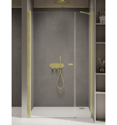 Drzwi wnękowe 110x195 New Soleo Light Gold New Trendy (D-0941A-WP)