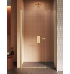 Drzwi wnękowe 110x195 New Soleo Gold Brushed New Trendy (D-0944A)