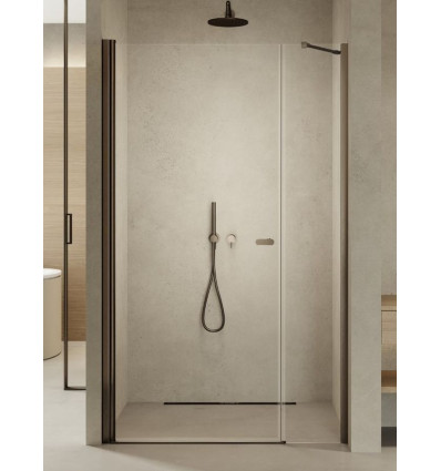 Drzwi wnękowe 100x195 New Soleo Gunmetal Brushed New Trendy (D-0949A)