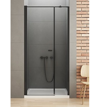 Drzwi wnękowe 160x195 New Soleo Black New Trendy (D-0984A-WP)