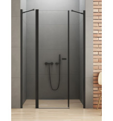 Drzwi wnękowe 140x195 New Soleo Black New Trendy (D-0955A)