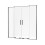 Drzwi wnękowe 130x200 Smart Gunmetal Brushed New Trendy (EXK-7833)