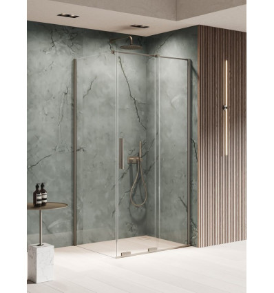 Kabina prysznicowa 110x110x200 Smart Gunmetal Brushed New Trendy (EXK-7847)