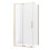 Kabina prysznicowa 100x100x200 Smart Gold Brushed New Trendy (EXK-7527)
