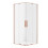 Kabina prysznicowa 90x120x200 Smart Copper Brushed New Trendy (EXK-7745)