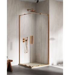 Kabina prysznicowa 100x110x200 Smart Copper Brushed New Trendy (EXK-7747)
