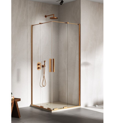 Kabina prysznicowa 100x120x200 Smart Copper Brushed New Trendy (EXK-7748)