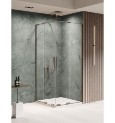 Kabina prysznicowa 100x100x200 Smart Gunmetal Brushed New Trendy (EXK-7918)