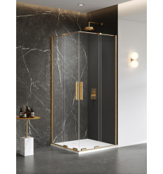 Kabina prysznicowa 80x110x200 Smart Gold Brushed New Trendy (EXK-7598)
