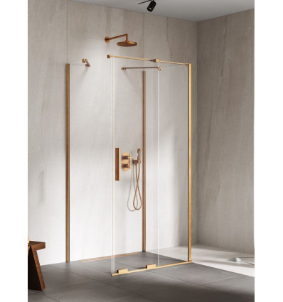 Kabiny prysznicowe 110x80x200 Smart Copper Brushed New Trendy (EXK-7755)