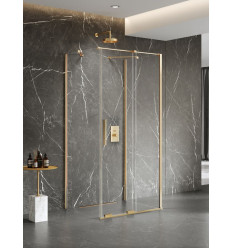 Kabiny prysznicowe 130x90x200 Smart Gold Brushed New Trendy (EXK-7620)