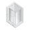 Kabina prysznicowa 130x90x200 Smart Gunmetal Brushed New Trendy (EXK-7890)