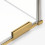 Kabina prysznicowa 140x120x200 Smart Gold Brushed New Trendy (EXK-7584)