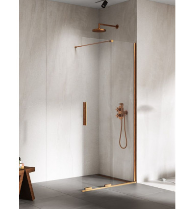 Kabiny Walk-in 160x200 Smart Copper Brushed New Trendy (EXK-7775)