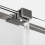 Kabina Walk-in 160x200 Smart Gunmetal Brushed New Trendy (EXK-7947)