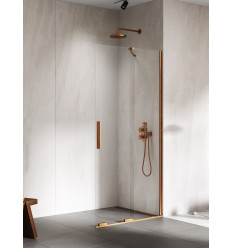 Kabina Walk-in 130x200 Smart Copper Brushed New Trendy (EXK-7772-WU)