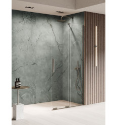 Kabina Walk-in 140x200 Smart Gunmetal Brushed New Trendy (EXK-7945-WU)