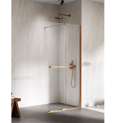 Kabiny Walk-in 80x200 Smart Copper Brushed New Trendy (EXK-7776)