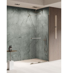 Kabiny Walk-in 90x200 Smart Gunmetal Brushed New Trendy (EXK-7949)