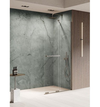 Kabiny Walk-in 160x200 Smart Gunmetal Brushed New Trendy (EXK-7956-WU)