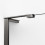 Kabina Walk-in 70x200 Nesta Gunmetal Brushed New Trendy (K-1754-WL)