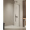 Kabina Walk-in 100x200 Nesta Gunmetal Brushed New Trendy (K-1757-WL)