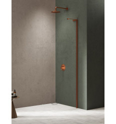 Kabina Walk-in 100x200 Nesta Copper Brushed New Trendy (K-1749-WL)