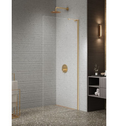 Kabina Walk-in 70x200 Nesta Gold Brushed New Trendy (K-1738-WL)