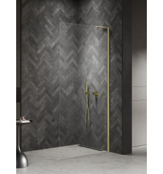 Kabina Walk-in 70x200 Nesta Light Gold New Trendy (K-1730-WL)
