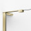 Kabina Walk-in 120x200 Nesta Light Gold New Trendy (K-1735-WL)