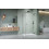 Kabina prysznicowa 80x70 Essenza 8 Brushed GunMetal KDJ Radaway (10480512-01-01R + 10470237-92-01R + 10113070-01-01)