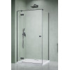 Kabina prysznicowa 80x70 Essenza 8 Brushed GunMetal KDJ Radaway (10480512-01-01L + 10470237-92-01L + 10113070-01-01)