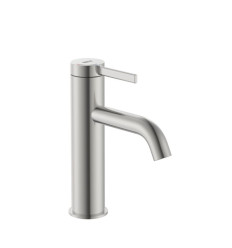 Bateria umywalkowa sztorcowa z korkiem click-clack PVD Inox ONA Roca (A5A3A9ESM0)