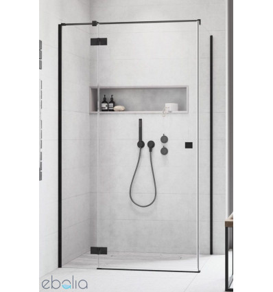 Kabina prysznicowa 80x70 Essenza 8 Black KDJ Radaway (10480512-01-01L + 10470237-54-01L + 10113070-01-01)