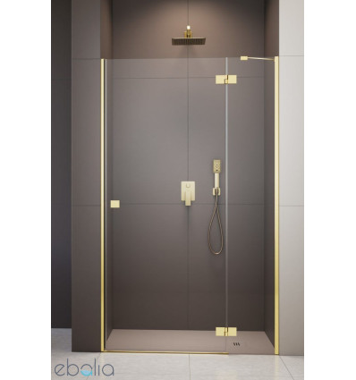 Drzwi prysznicowe 80 Essenza 8 Gold DWJ Radaway (10480512-01-01R + 10460237-09-01R)