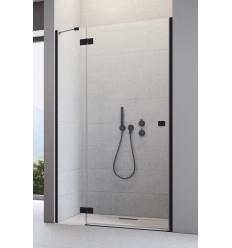Drzwi prysznicowe 80 Essenza 8 Black DWJ Radaway (10480512-01-01L + 10460237-54-01L)
