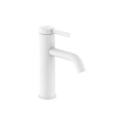 Bateria umywalkowa z korkiem click-clack Cold Start biały mat ONA Roca (A5A3A9EB00)
