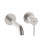 Bateria umywalkowa dwuotworowa podtynkowa PVD Inox ONA Roca (A5A359ESM0)