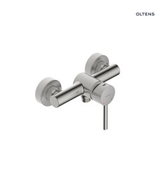 Bateria prysznicowa ścienna nikiel 33009910 Molle Oltens (33000910)