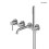 Bateria wannowo-prysznicowa podtynkowa 4-otworowa nikiel Molle Oltens (34105910)