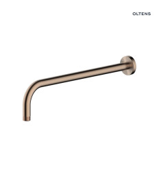 Ramię deszczownicy 40 cm okrągłe miedź szczotkowana Lagan Oltens (39402610)