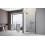 Drzwi prysznicowe 80 Essenza 8 Black DWJ Radaway (10480512-01-01L + 10460237-54-01L)