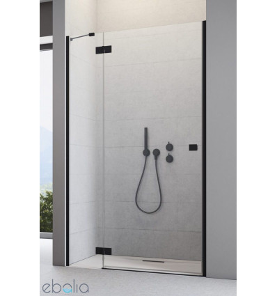 Drzwi prysznicowe 80 Essenza 8 Black DWJ Radaway (10480512-01-01L + 10460237-54-01L)