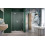 Drzwi prysznicowe 80 Essenza 8 Brushed Nickel DWJ Radaway (10480512-01-01L + 10460237-91-01L)