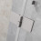 Drzwi prysznicowe 80 Essenza 8 Brushed Nickel DWJ Radaway (10480512-01-01R + 10460237-91-01R)