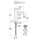 Bateria umywalkowa medium z korkiem click-clack Cold Start PVD Inox ONA Roca (A5A3C9ESM0)
