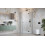 Kabina asymetryczna 80x90 Essenza 8 Brushed GunMetal PTJ Radaway (10490000-92-01R + 10490400-01-01)