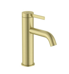 Bateria umywalkowa z korkiem click-clack PVD Brushed Gold ONA Roca (A5A3A9EVA0)