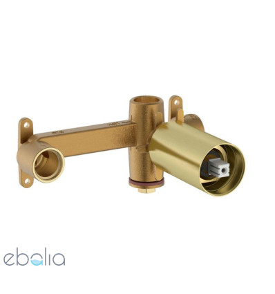 Element podtynkowy do baterii umywalkowej podtynkowej PVD Brushed Gold ONA Roca (A5E3501VA0)