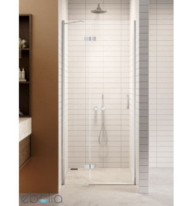 Drzwi wnękowe 90x200 lewe Nesta Chrome New Trendy (D-0848A)